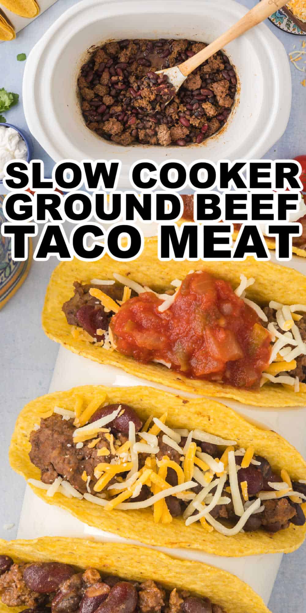 How to Make Crockpot Taco Meat Recipe • MidgetMomma