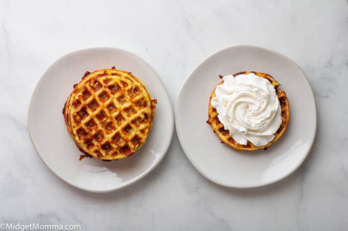 Strawberry Shortcake Chaffle Recipe • MidgetMomma