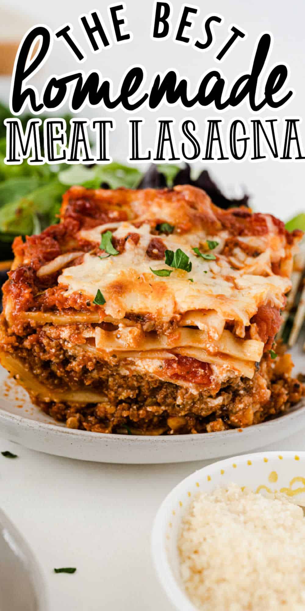 The BEST Homemade Lasagna Recipe • MidgetMomma