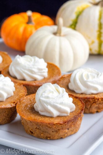 Crustless Low Carb Pumpkin Pie • MidgetMomma