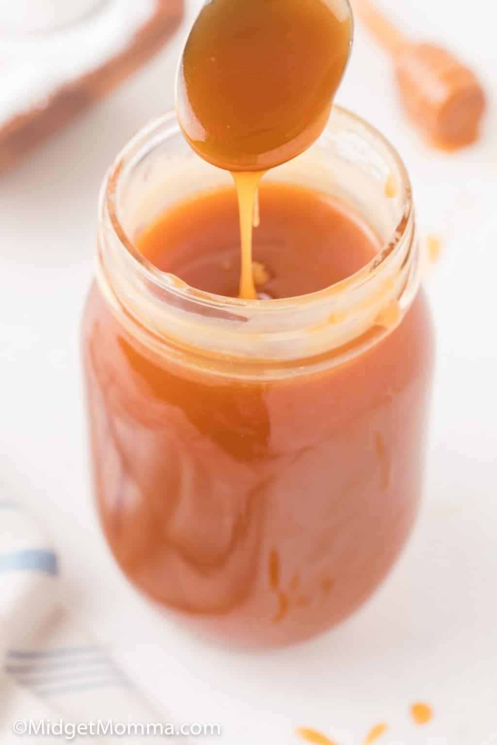 How to Make Homemade Caramel Sauce • MidgetMomma