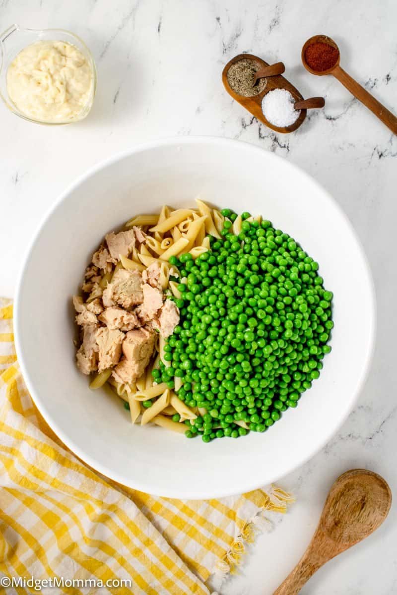 Easy Creamy Tuna Pasta Salad Recipe MidgetMomma