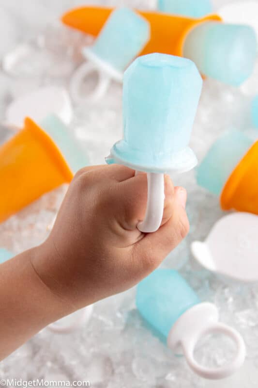 How to Make Homemade Pedialyte Popsicles • MidgetMomma