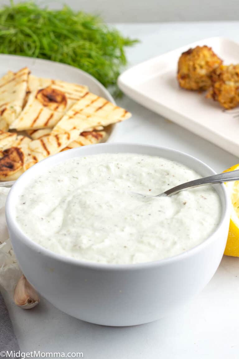 The BEST Tzatziki Sauce Recipe (Cucumber Yogurt Sauce)