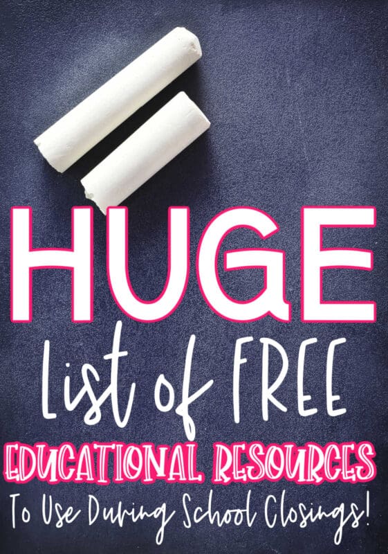 Completely Free Educational Resources To Use at Home