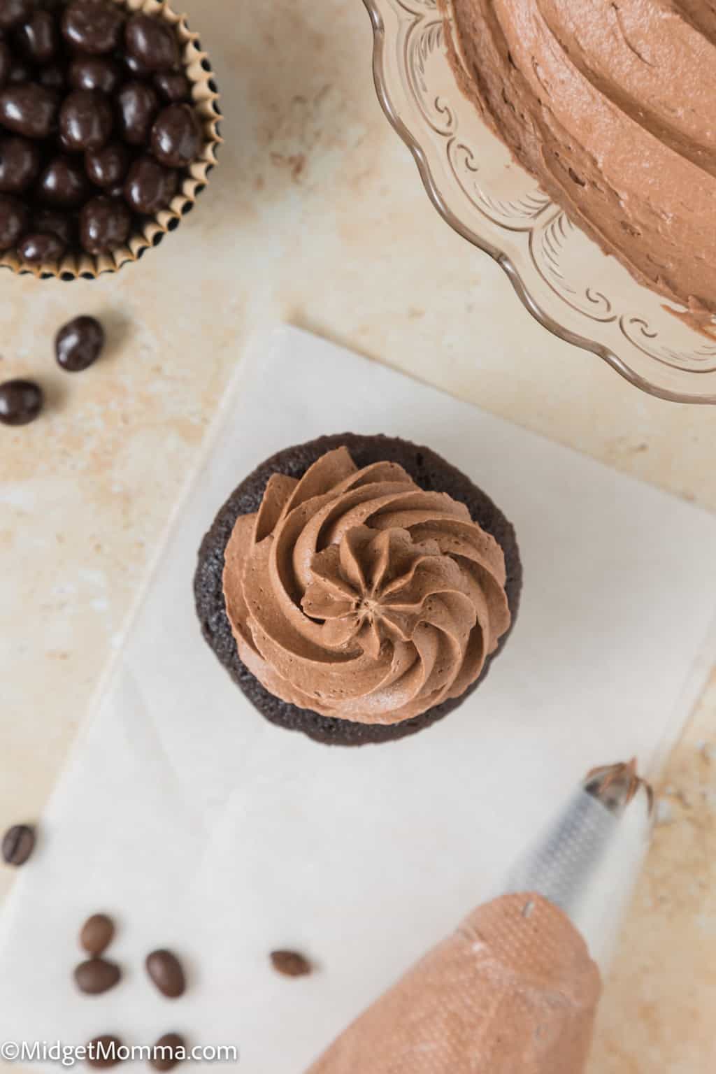 Bakery Style Mocha Buttercream Frosting Recipe • MidgetMomma