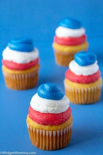 4th Of July Cupcakes Recipe • Midgetmomma