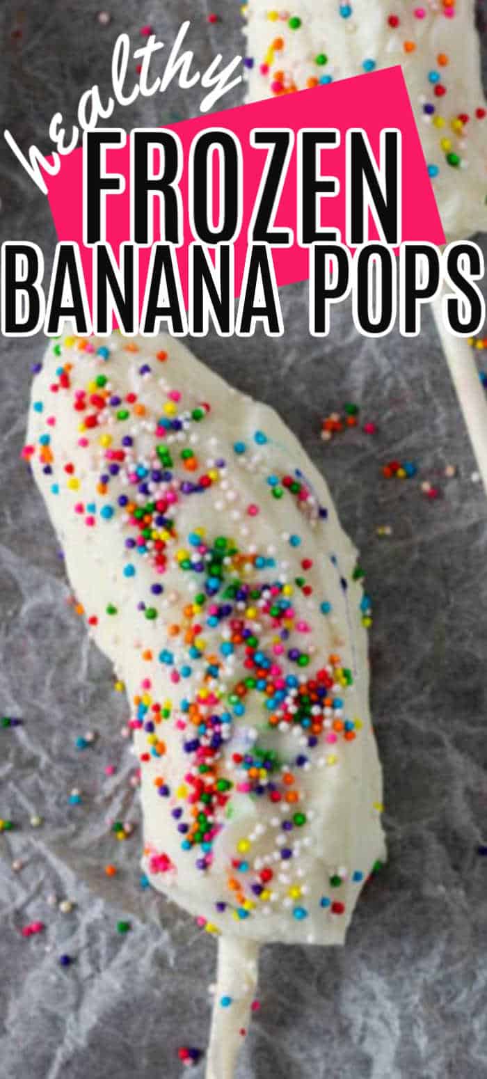 Yogurt Covered Frozen Banana Popsicles - MidgetMomma.com
