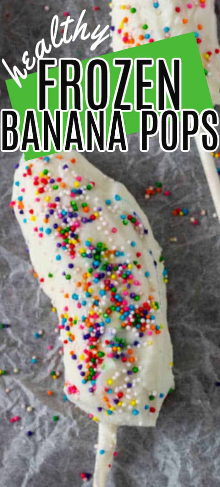 Yogurt Covered Frozen Banana Popsicles - MidgetMomma.com