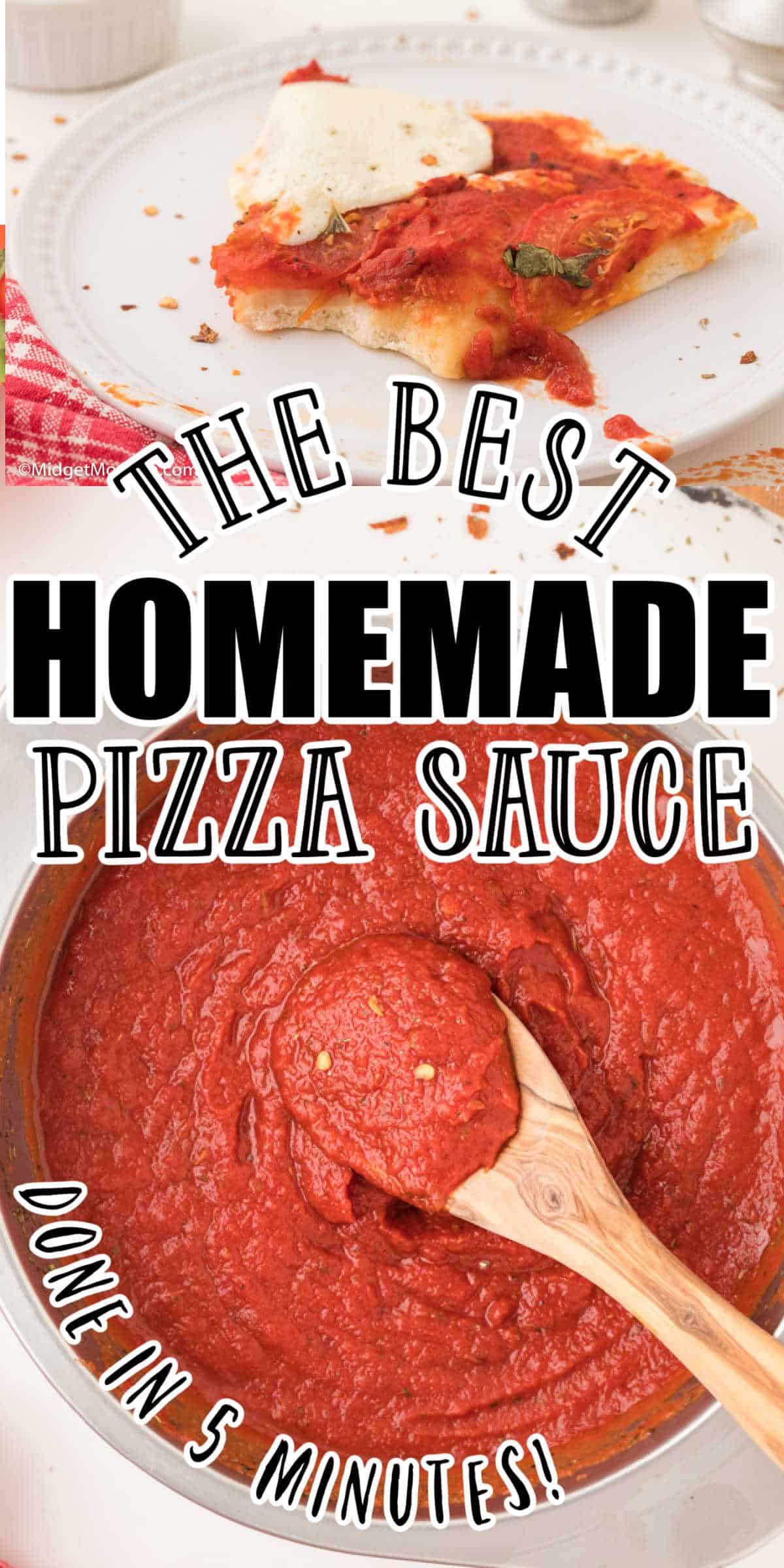 How To Make Homemade Pizza Sauce • Midgetmomma