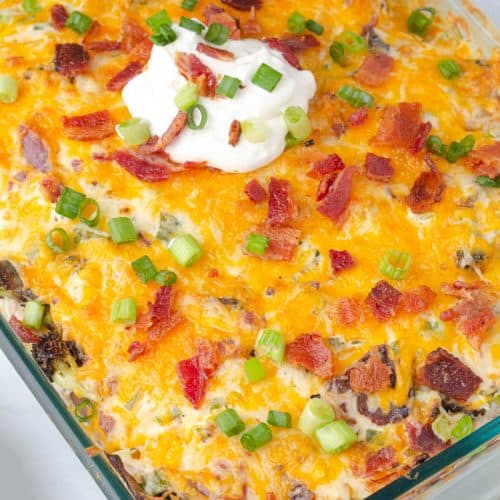 Slow Cooker Loaded Chicken and Potato Casserole Recipe