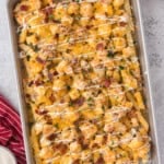 chicken bacon ranch fries recipe