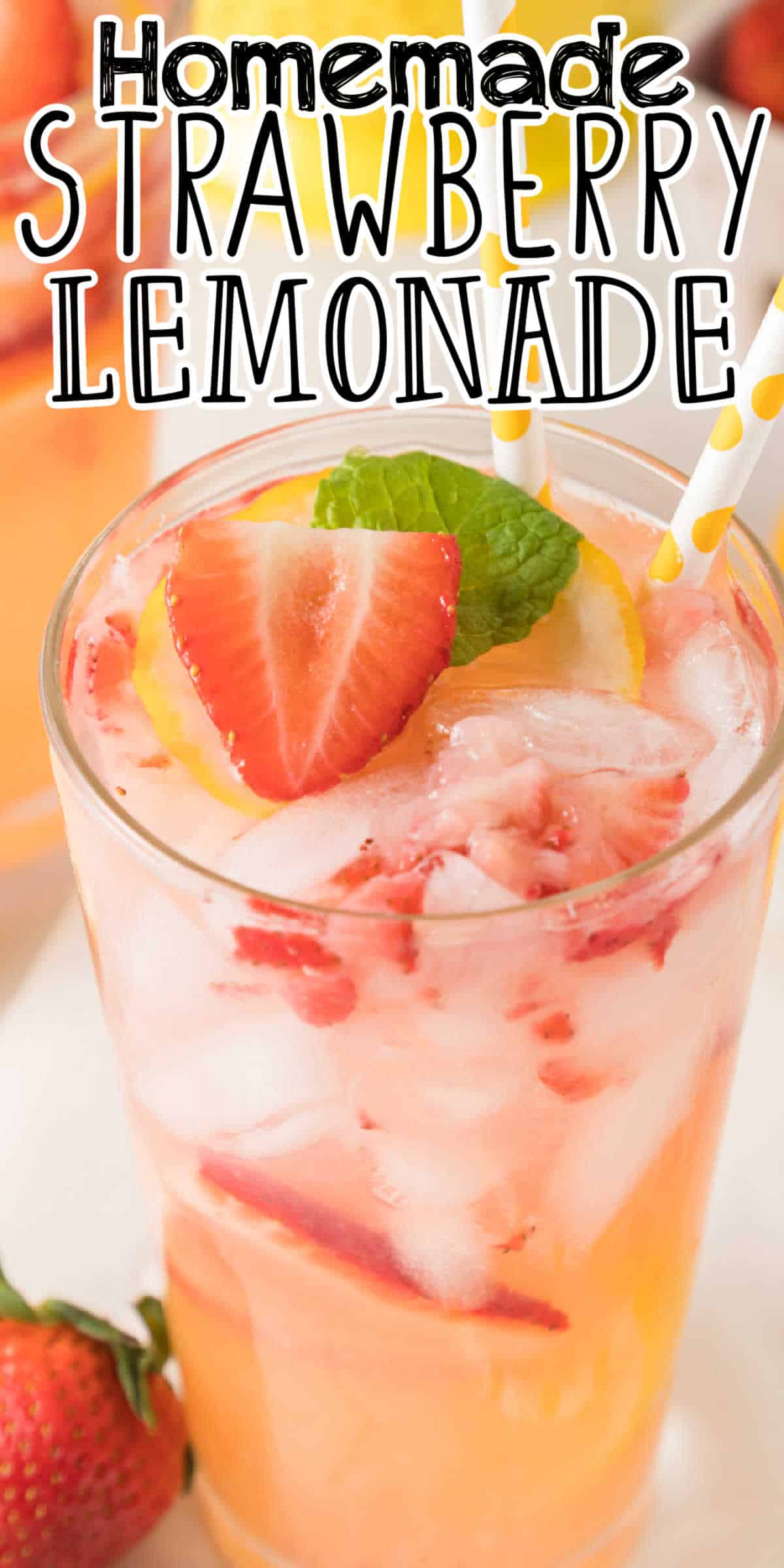 Homemade Strawberry Lemonade Recipe