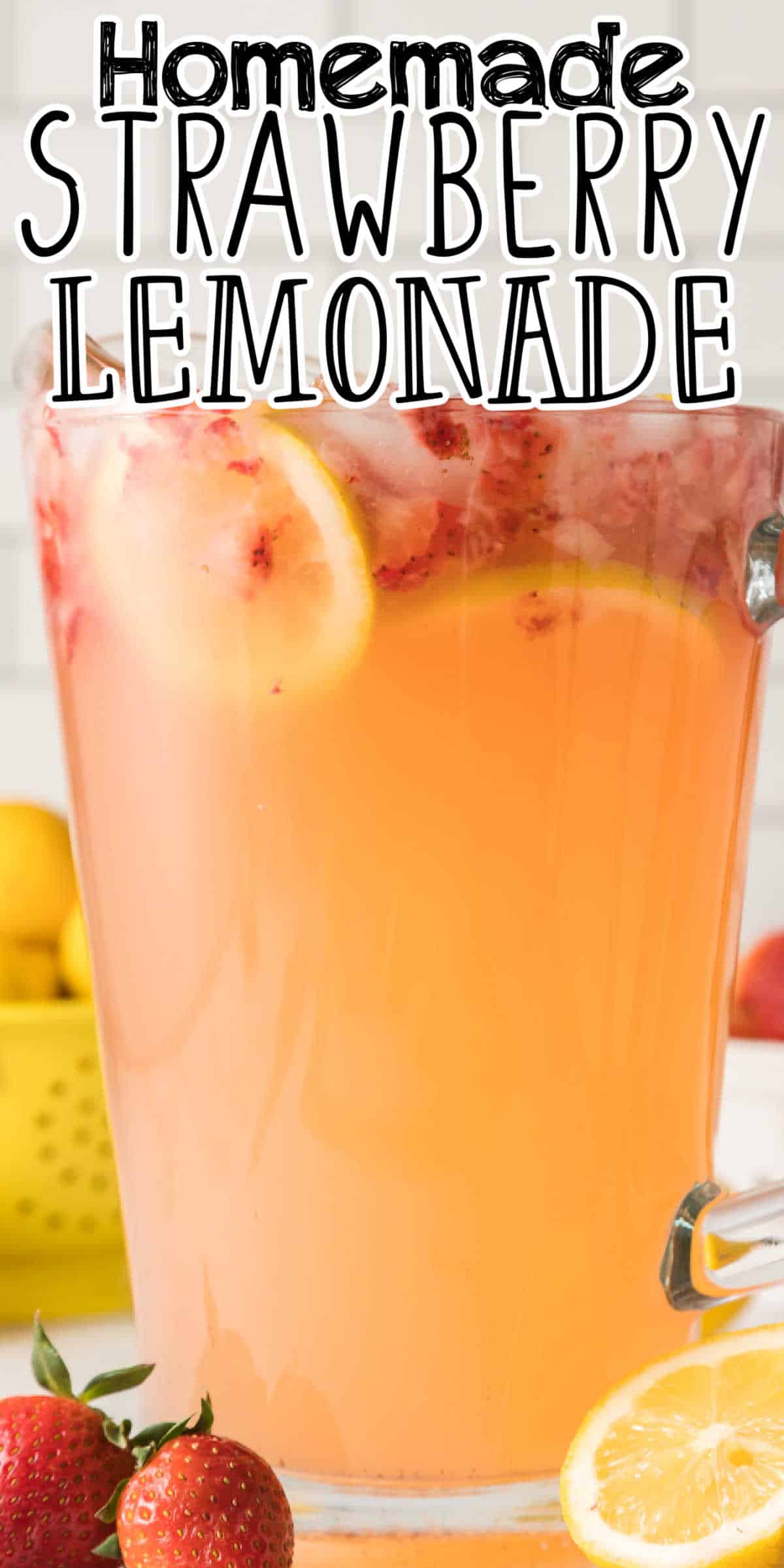 Homemade Strawberry Lemonade Recipe