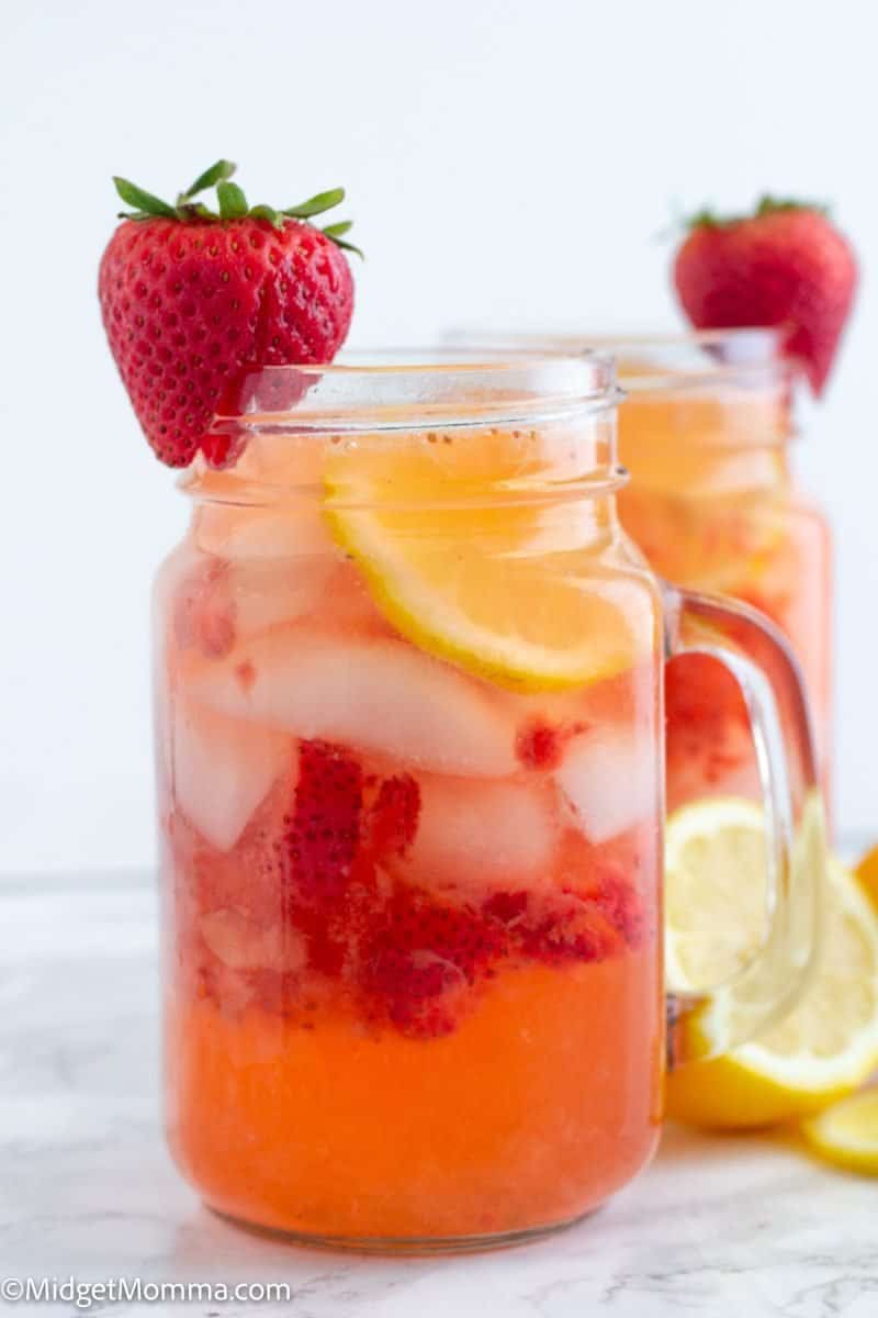 Easy Strawberry Lemonade Recipe Made With Fresh Squeezed Lemons