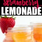 Homemade Strawberry Lemonade • MidgetMomma