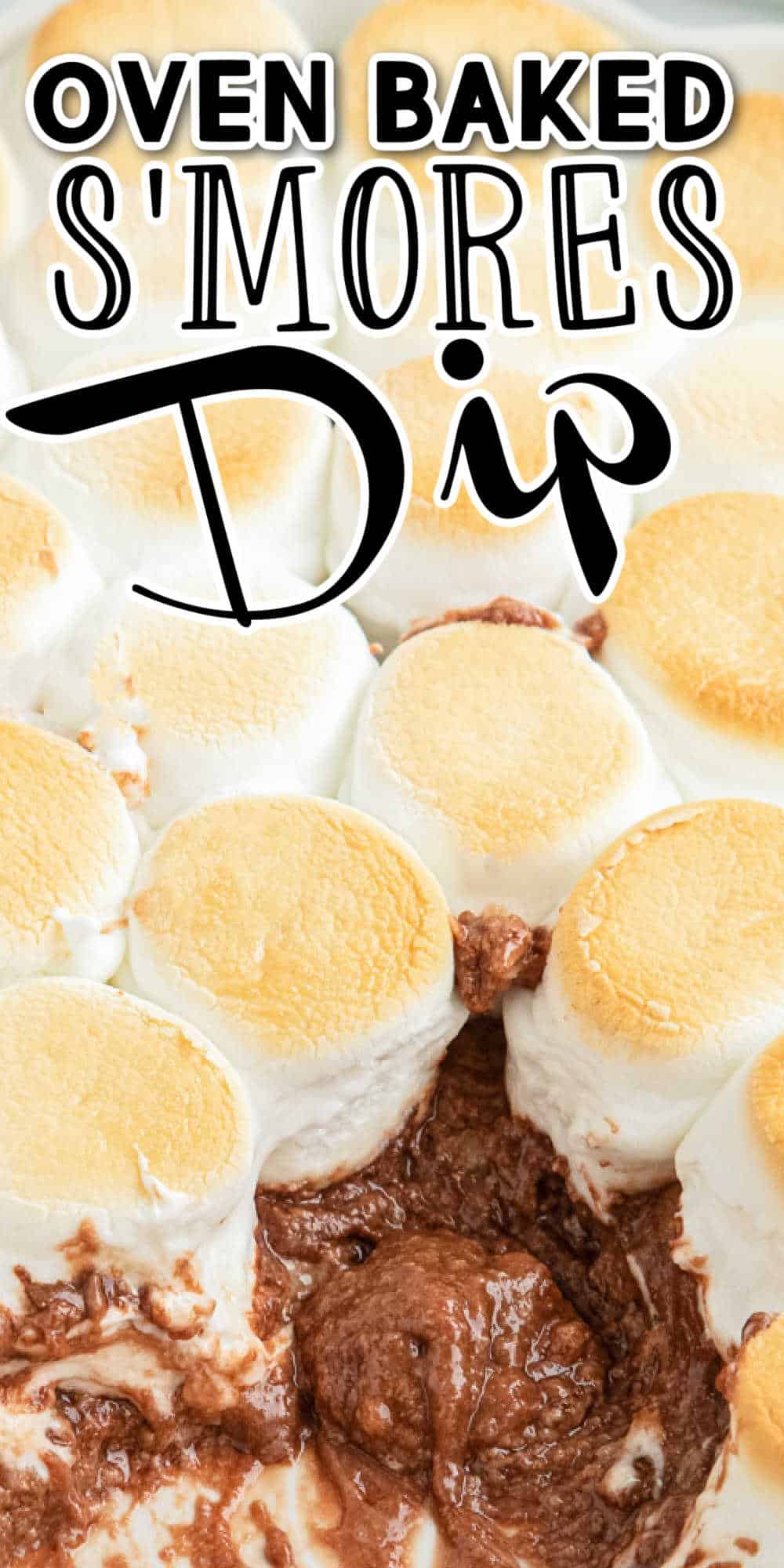 Easy Oven Baked Smores Dip Recipe • Midgetmomma 