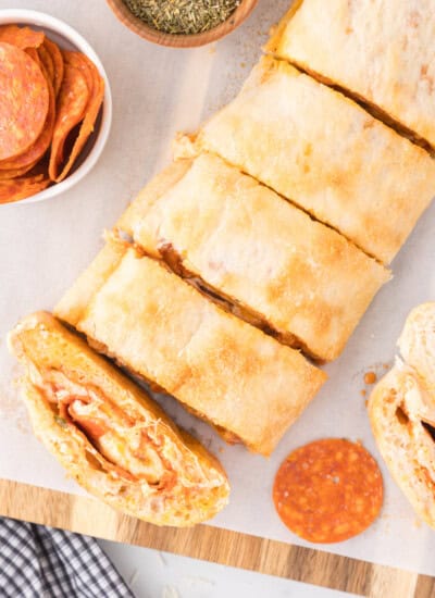 Pepperoni Pizza Bread Recipe