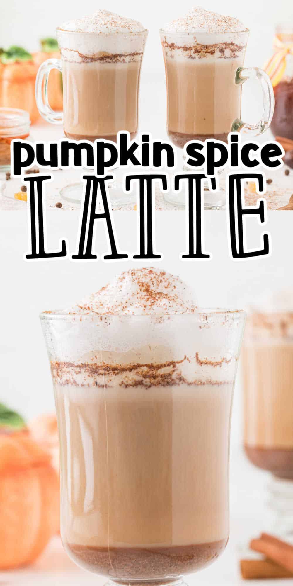 Pumpkin Spice Latte Recipe • MidgetMomma