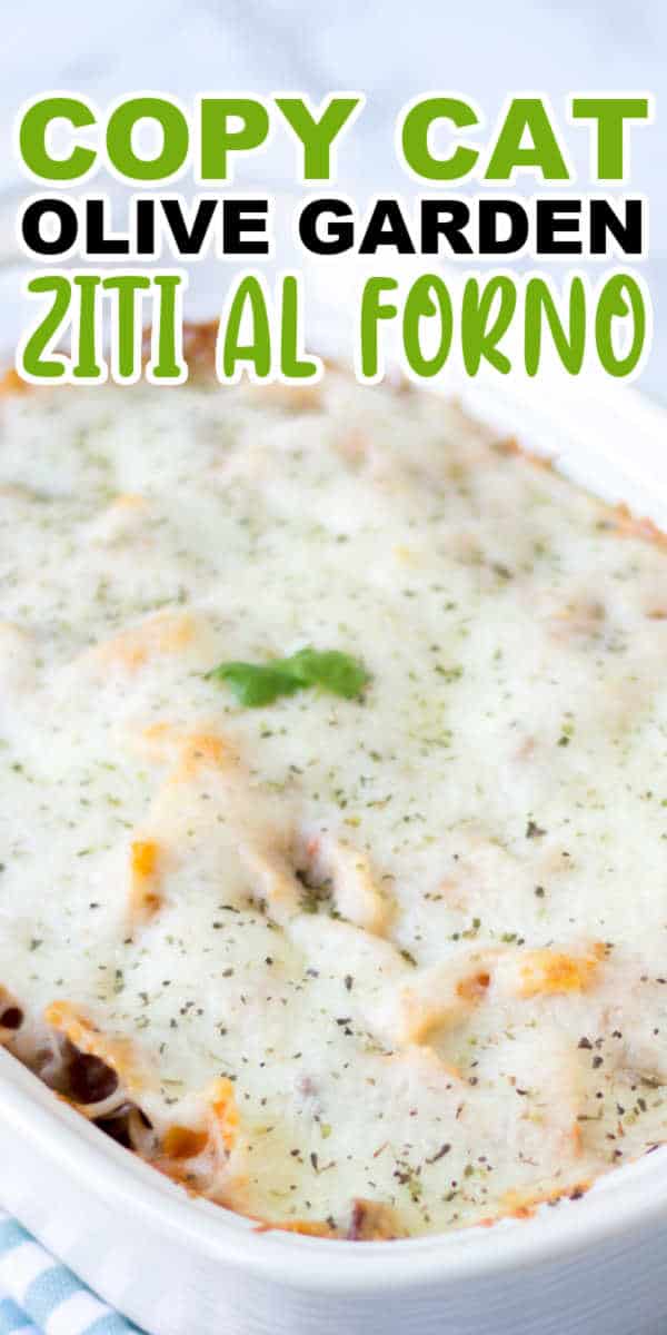 Copy Cat Olive Garden Pasta al Forno • MidgetMomma