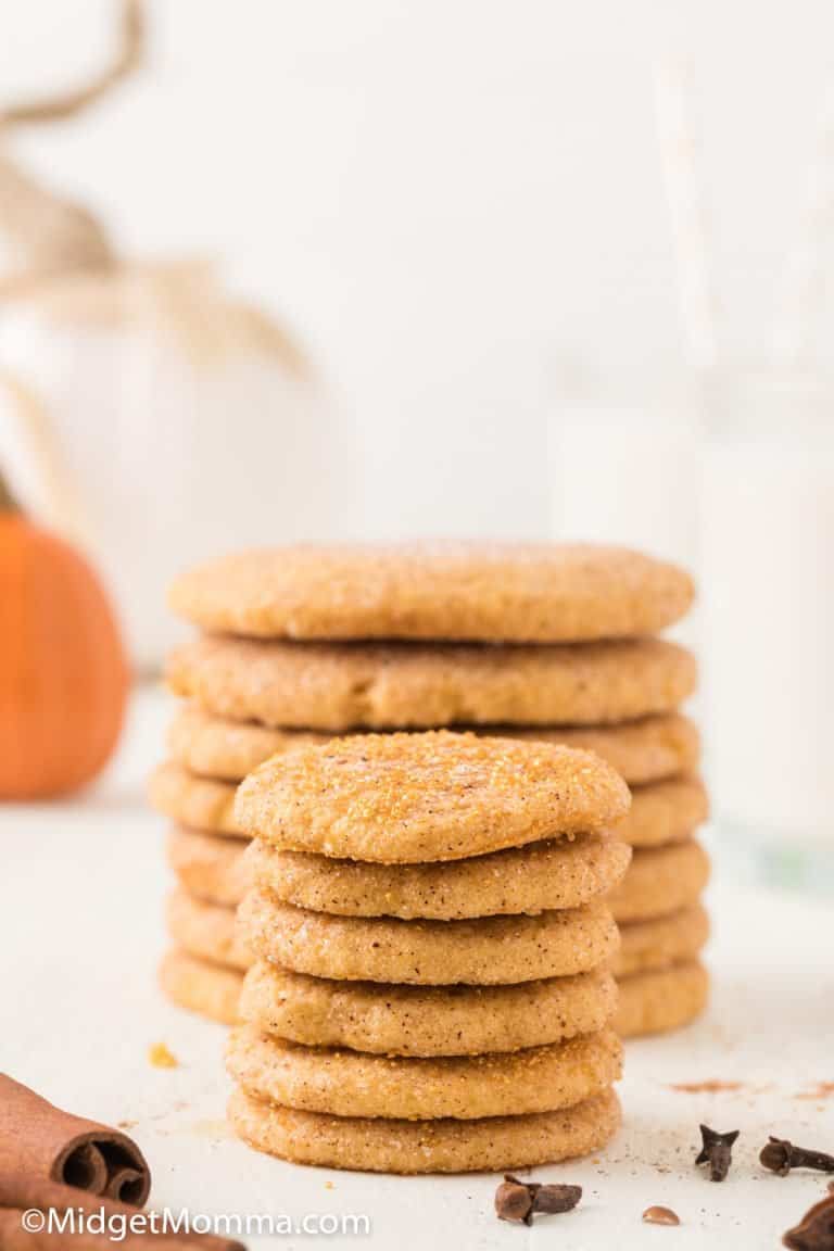 Soft And Chewy Pumpkin Snickerdoodle Cookies Midgetmomma 1002