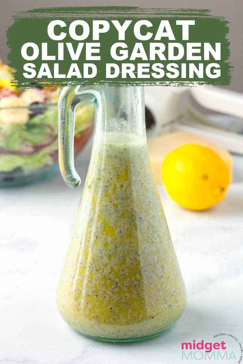 Olive Garden Salad Dressing Recipe • MidgetMomma