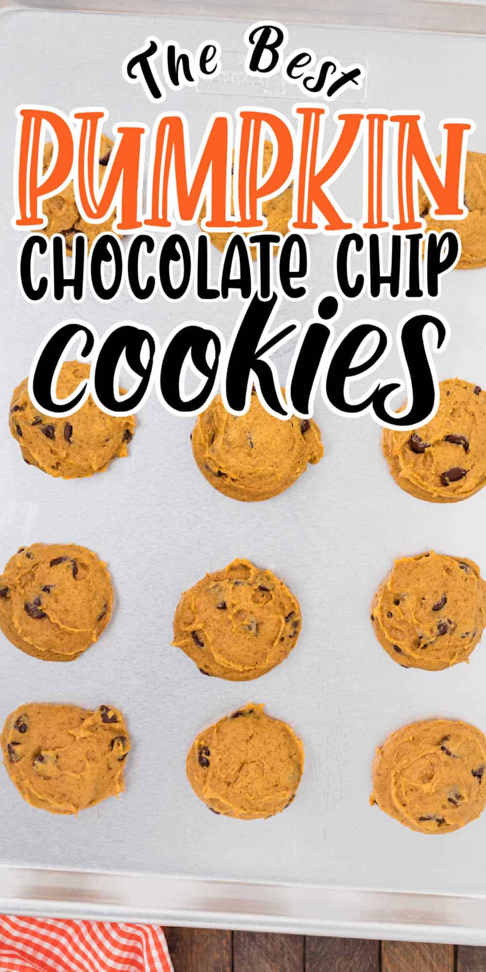 Pumpkin Chocolate Chip Cookies Recipe • Midgetmomma 6098