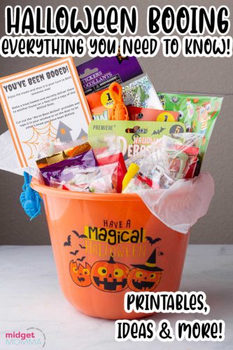 You've Been BOOed! - How to do Halloween BOOing & Printables