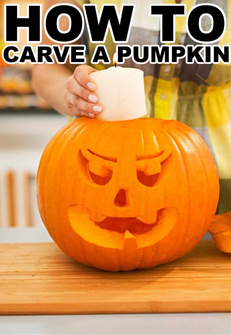 How To Use A Template To Carve A Pumpkin
