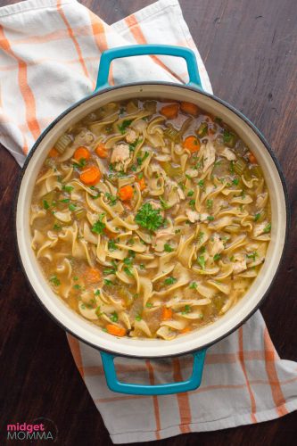 Turkey Noodle Soup Recipe • MidgetMomma