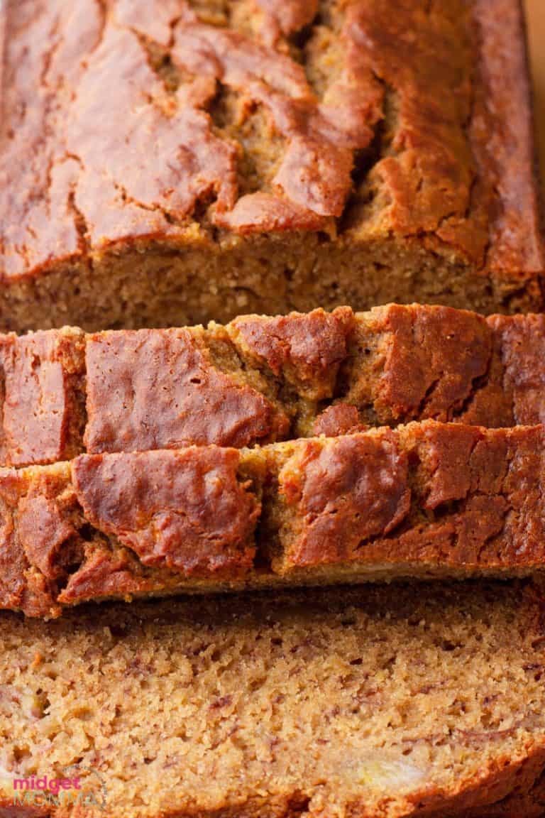 Delicious & Moist Pumpkin Banana Bread • Midgetmomma