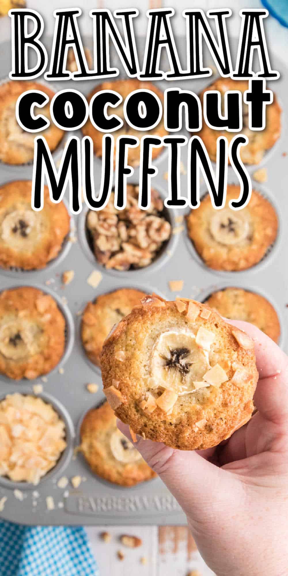 Banana Coconut Muffins Recipe