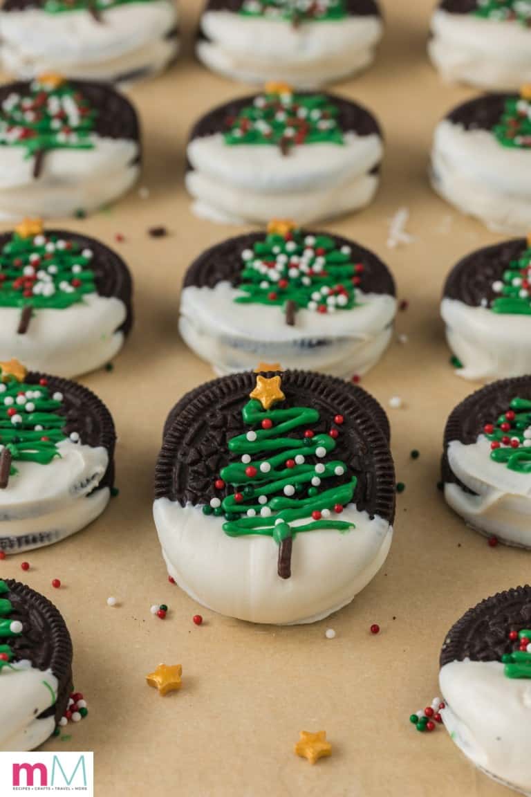 Christmas Tree Oreo Cookies Recipe Christmas Oreos MidgetMomma