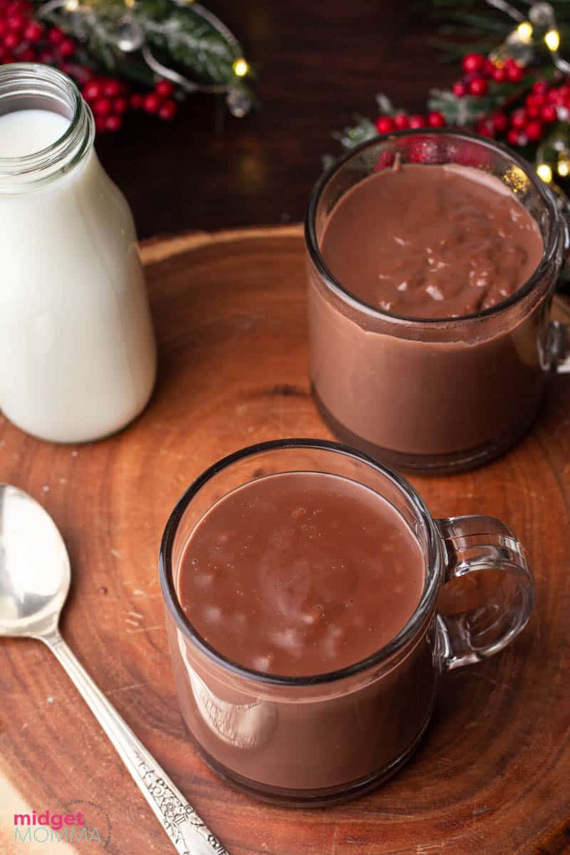 Rich and Creamy Italian Hot Chocolate • MidgetMomma