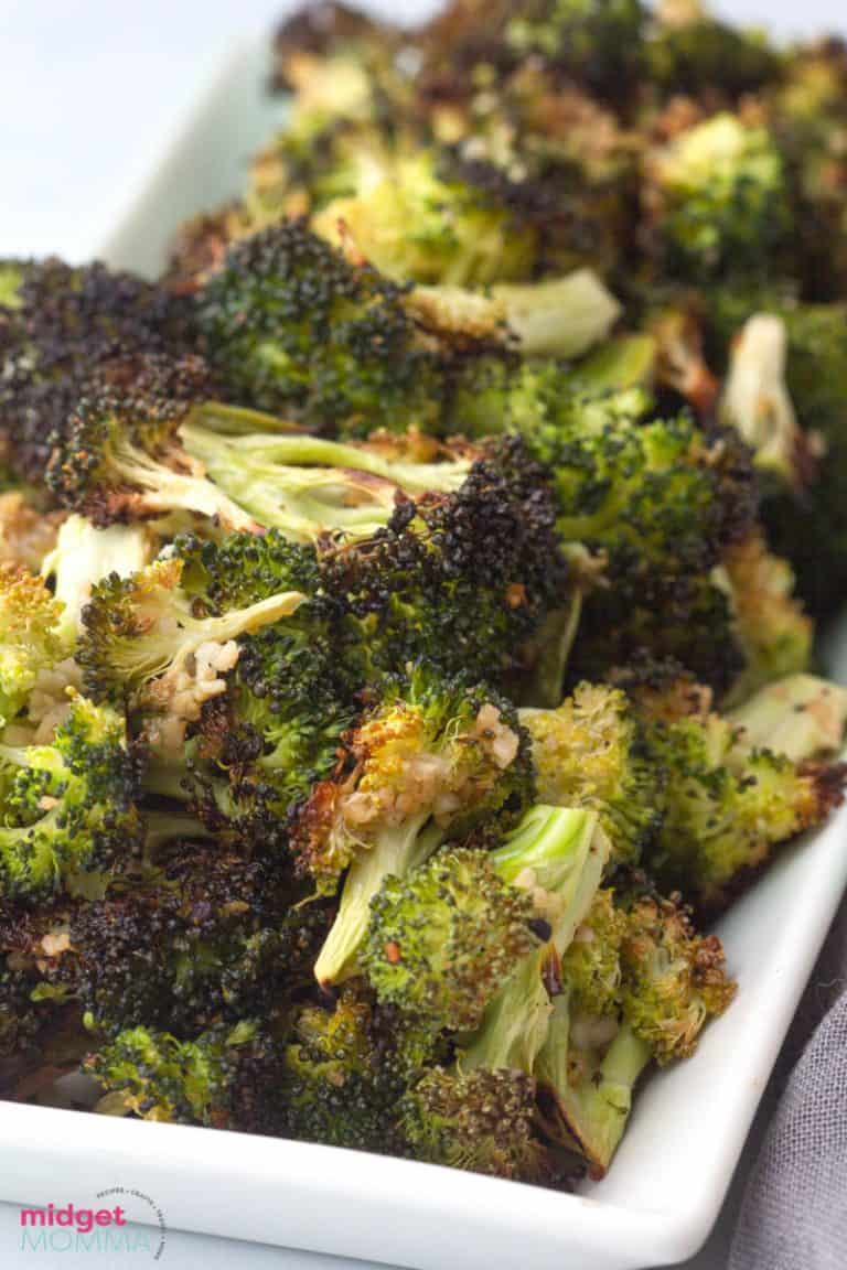 Oven Roasted Broccoli Baked Broccoli • Midgetmomma