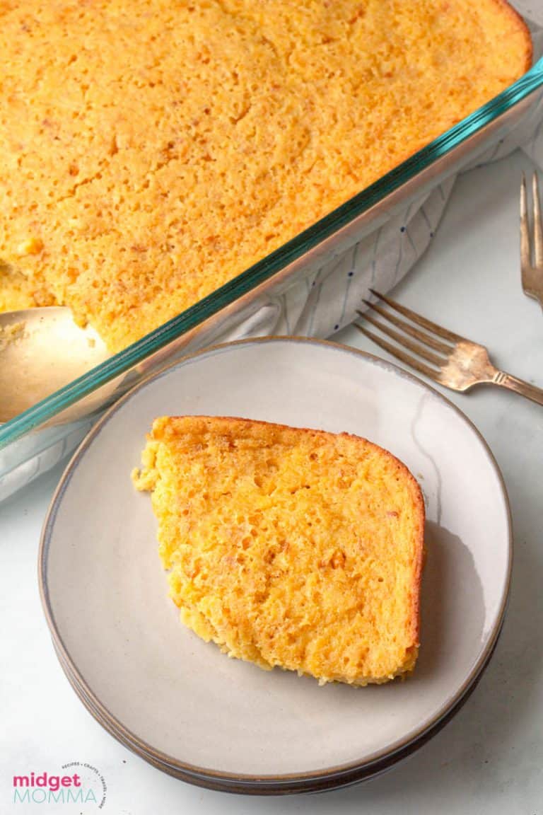 Cornbread Casserole from Scratch • MidgetMomma