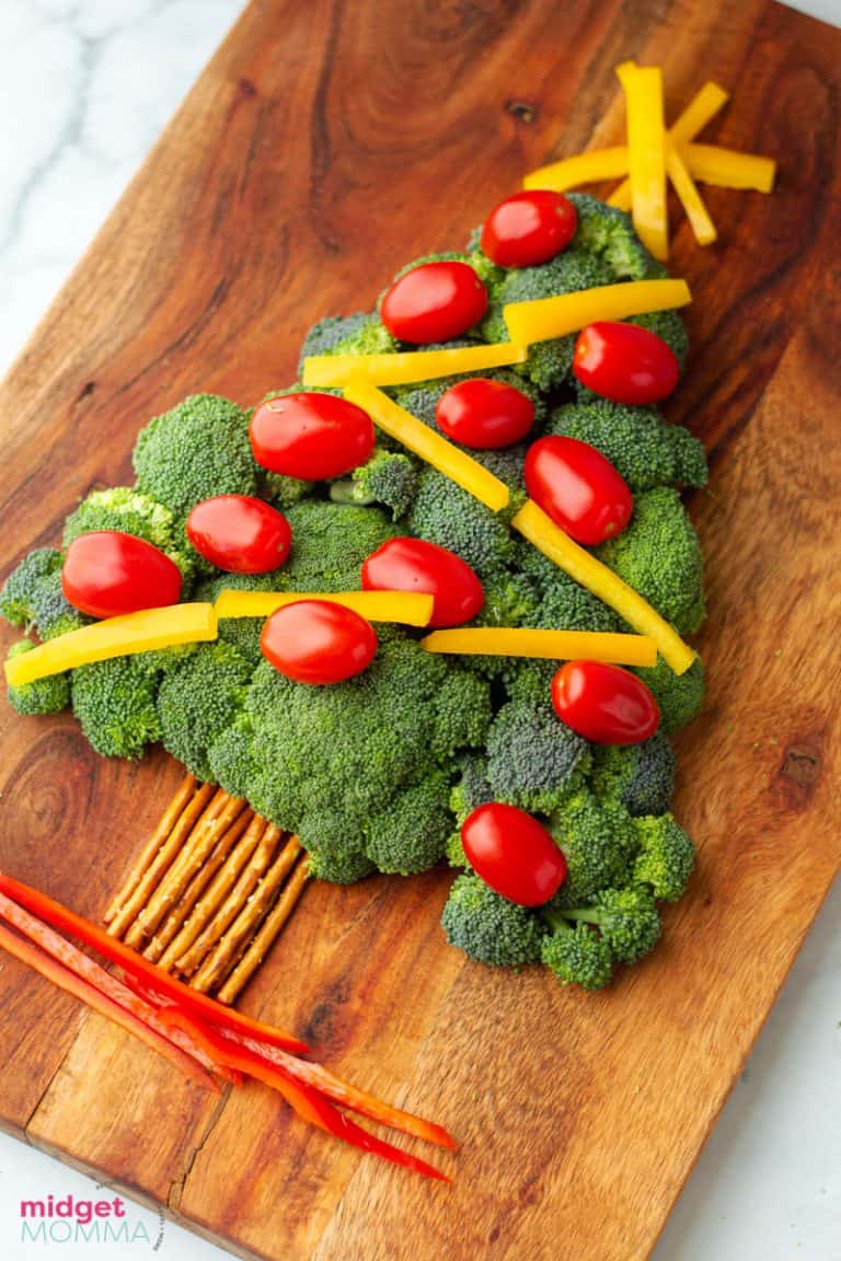 Christmas Tree Crudite Board (christmas Tree Veggie Platter)