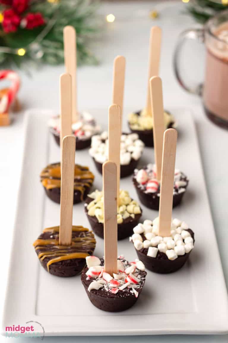 Hot Chocolate On A Stick - Easy DIY Gift Idea • MidgetMomma