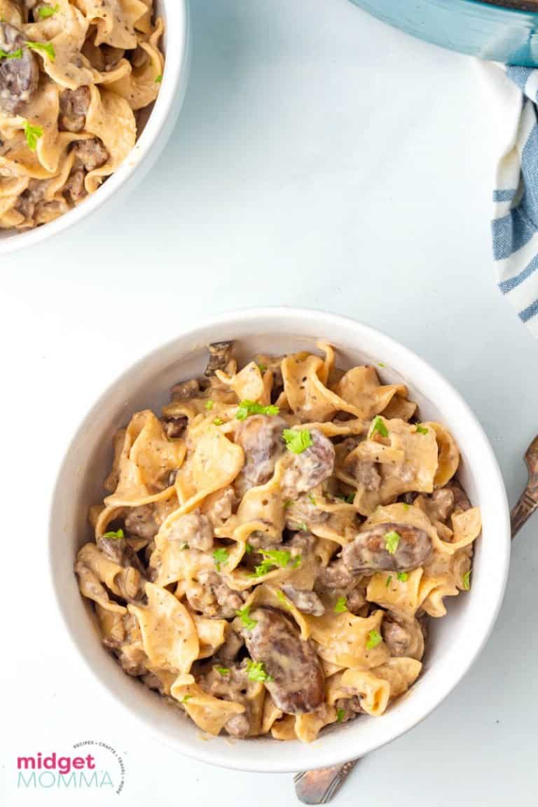 One-Pot Beef Stroganoff • MidgetMomma