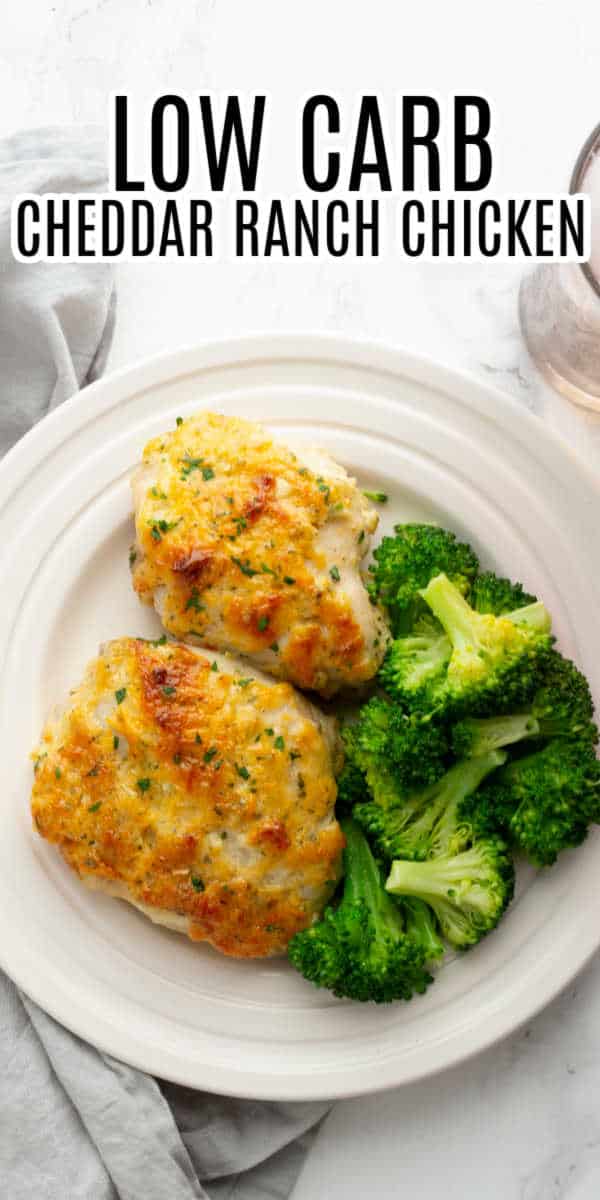 Cheddar Ranch Chicken Thighs (Can use Chicken Breast too!)