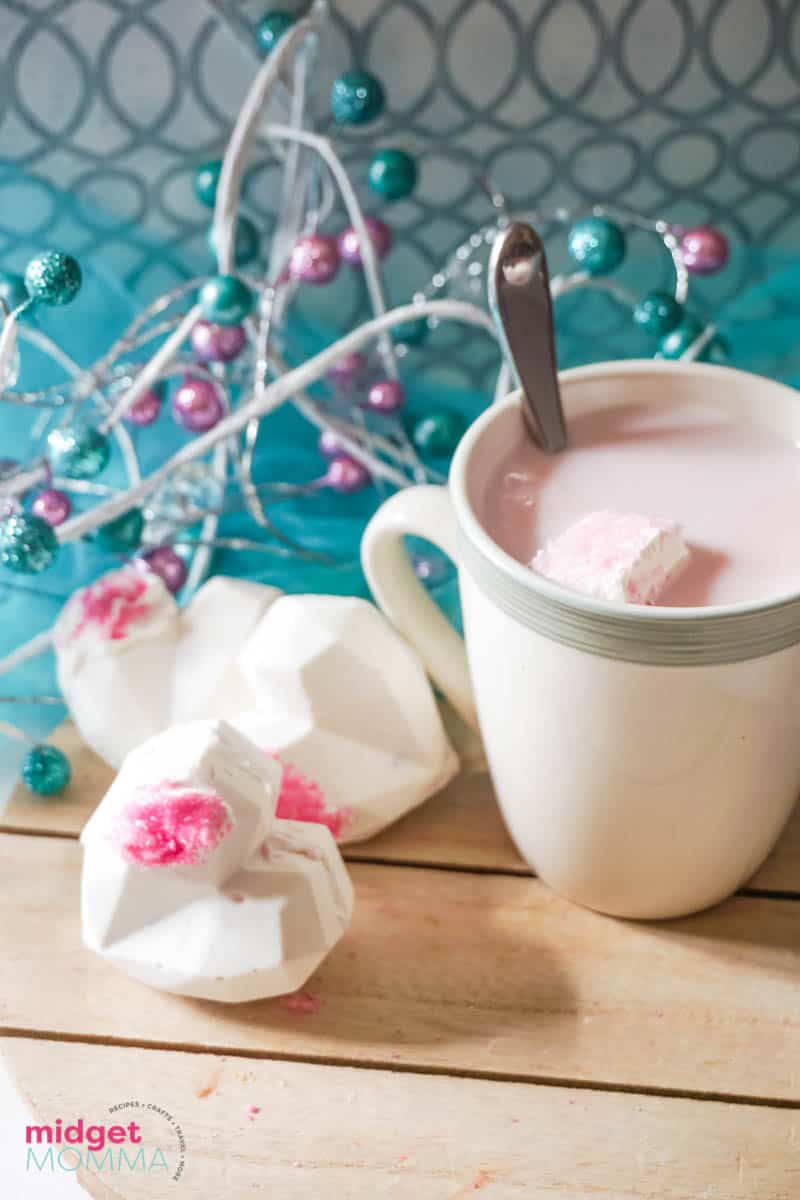 Pink Hot Chocolate (Made with White Hot Chocolate) • MidgetMomma