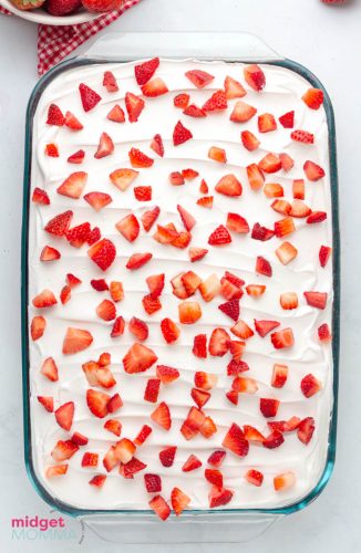 Strawberry Poke Cake Recipe • MidgetMomma