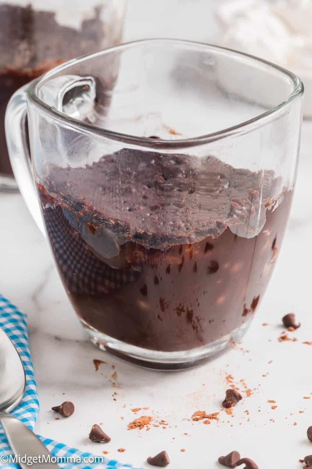 Chocolate Microwave Mug Brownie Recipe • MidgetMomma