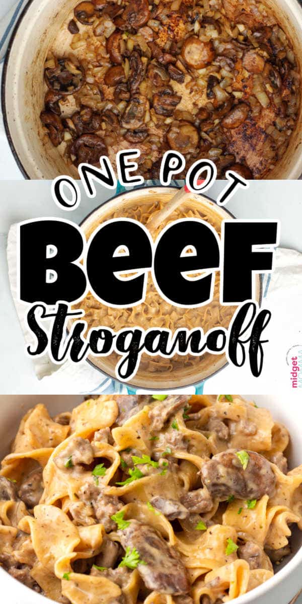 One-Pot Beef Stroganoff • MidgetMomma