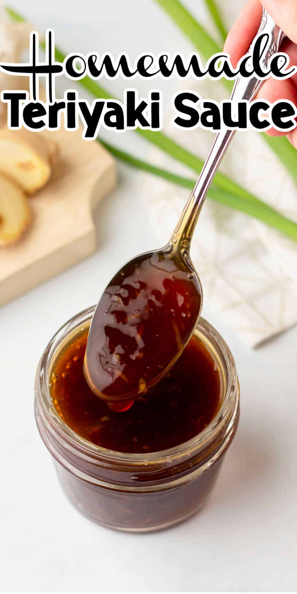 Homemade Teriyaki Sauce (Great for sauce & a marinade!)