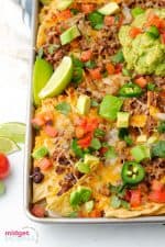 Sheet Pan Nachos • MidgetMomma