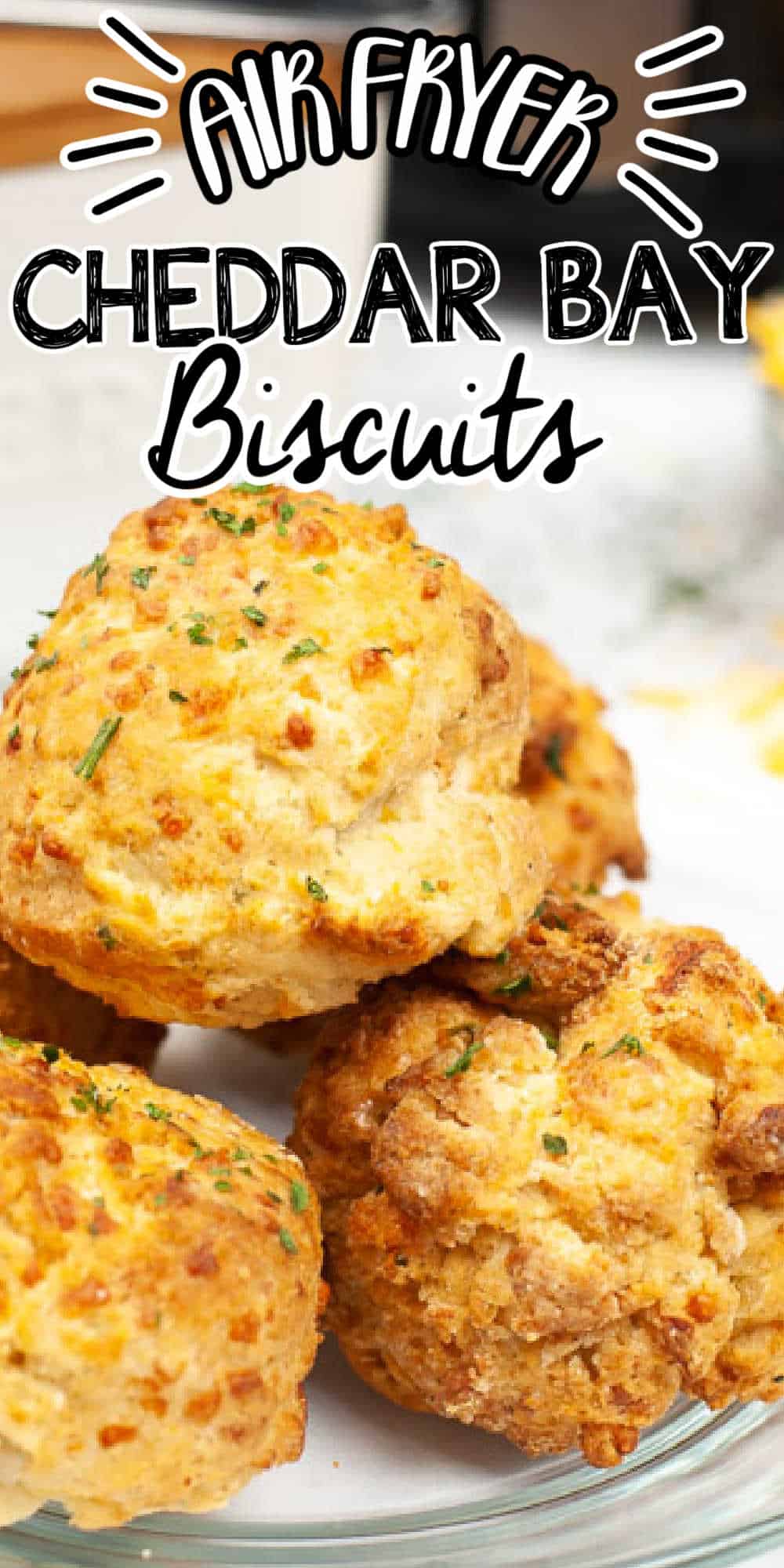 Air Fryer Cheddar Bay Biscuits • MidgetMomma