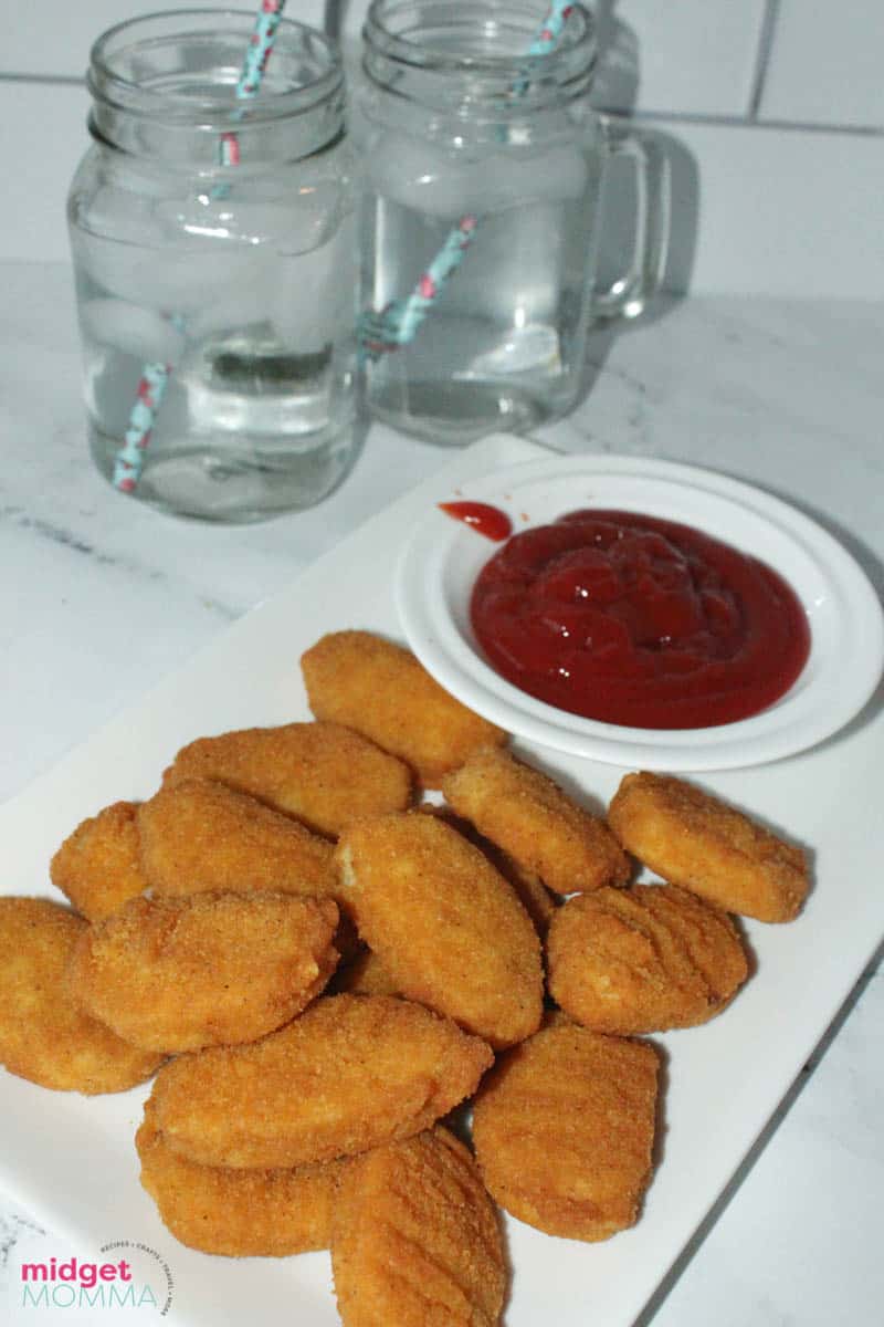 cooking frozen dino nuggets air fryer