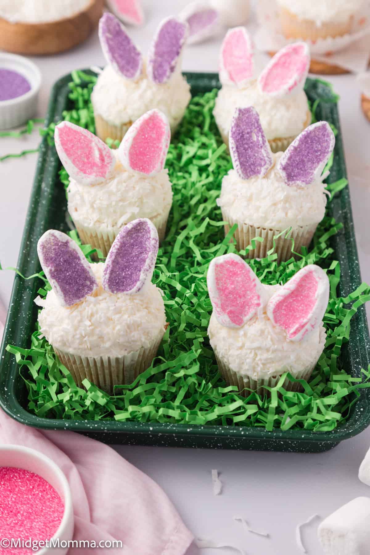 Easter Bunny Cupcakes