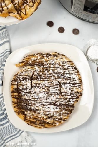 Instant Pot Funnel Cakes Recipe • MidgetMomma